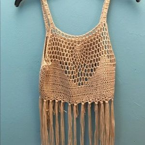 Crotchet crop top